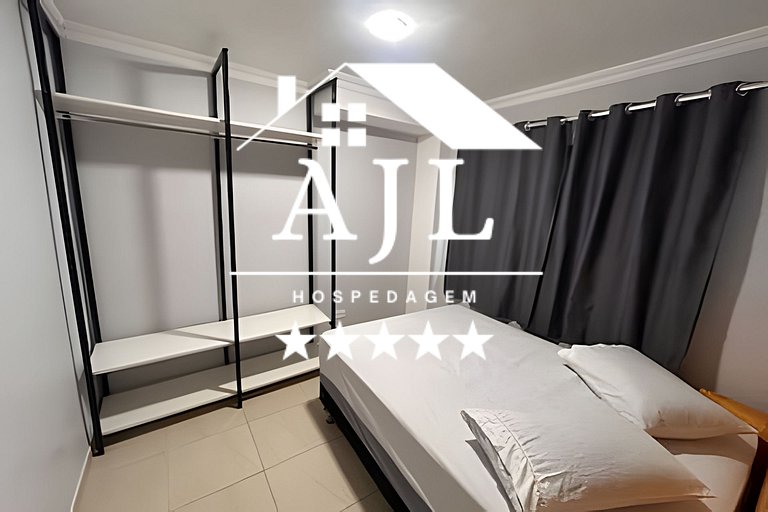 Casa 2 quartos 2 BWC, ar cond, garag cobert, churr