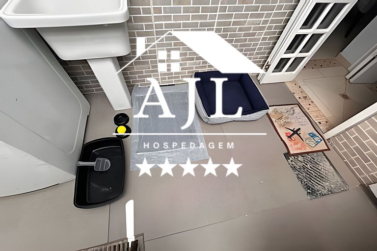 Casa 2 quartos 2 BWC, ar cond, garag cobert, churr