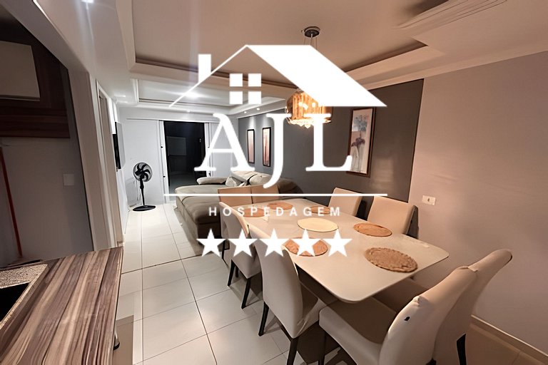 Casa 2 quartos 2 BWC, ar cond, garag cobert, churr