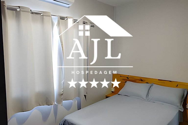 Casa 1 quarto 2 tvs confortavel ar cond prox aero