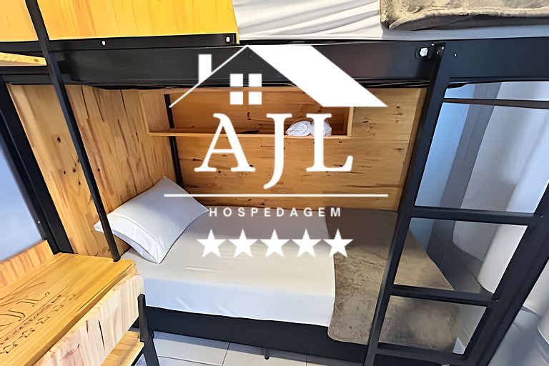 7 - Mini loft container Climatizada academia e lavandeira