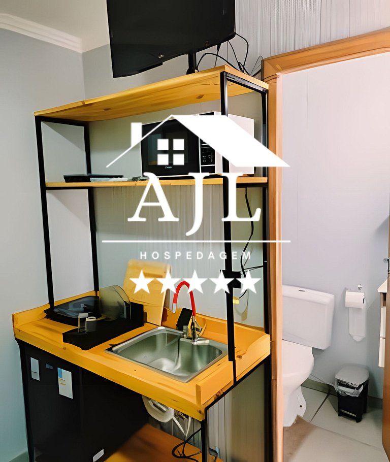 6 - Mini loft Container climatizado com enxoval