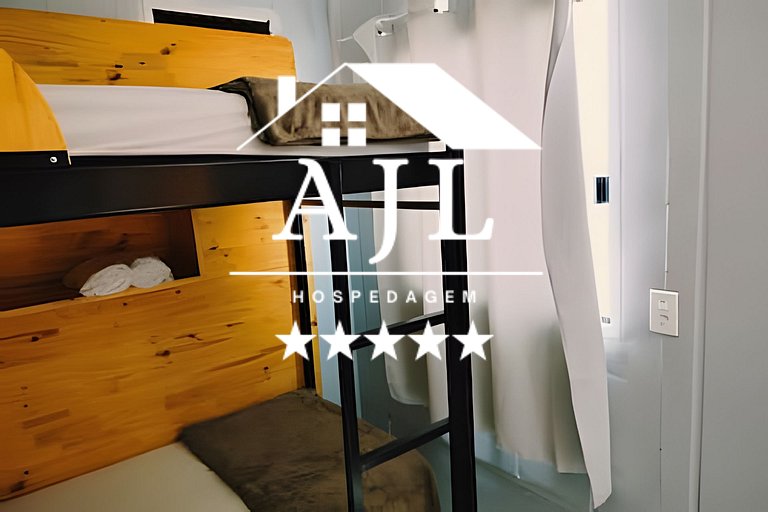 6 - Mini loft Container climatizado com enxoval