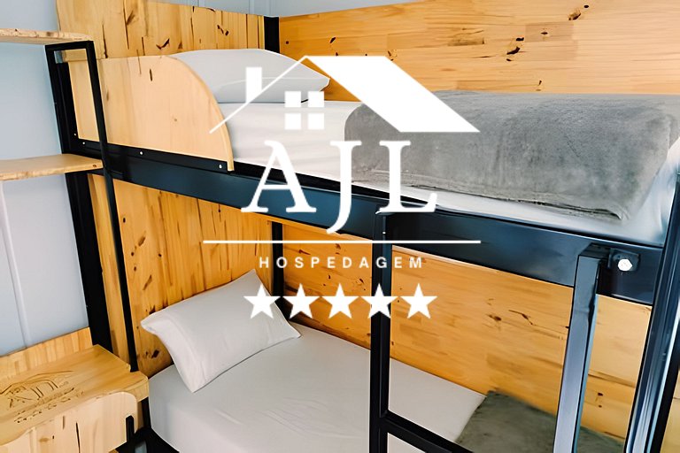 6 - Mini loft Container climatizado com enxoval